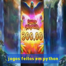 jogos feitos em python